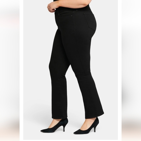 NYDJ Barbara Bootcut Jeans Black sz 20W NWT - Picture 3 of 9